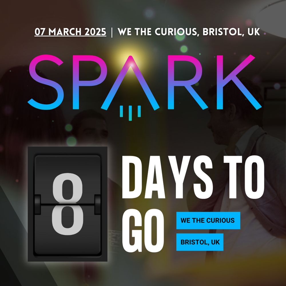 Umbraco Spark 8 days to go, We the Curious, Bristol, UK on 7th March.