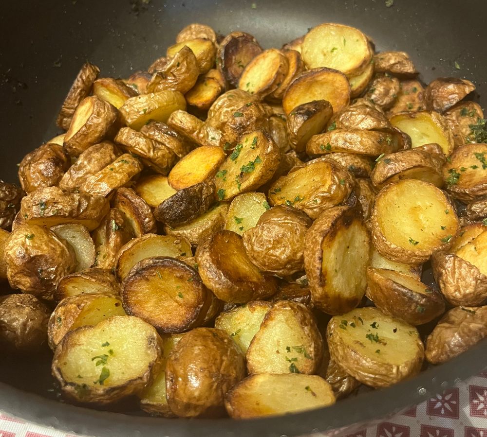 Pommes de terre en rondelles rissolées 