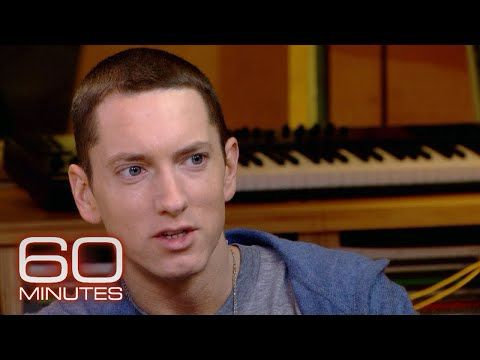 Eminem rhymes the word orange | 60 Minutes Archive