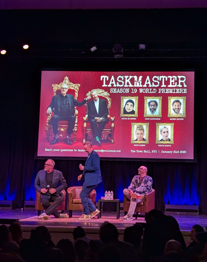 Greg, Alex and Josh on stage