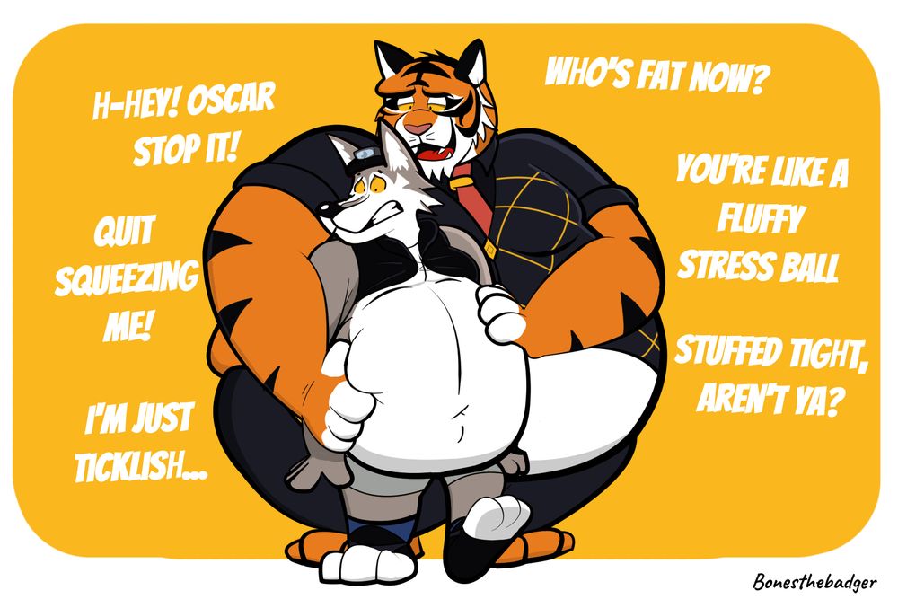 Ok lore dump. Long ago when I was learning how to draw, I had intended to do this idea with the pair as a three part sequence. There was even a blueberry version as it was supposed to be the main picture. I wasn't capable of realizing this idea, and facing the brutal reality, forfeited the plan to make the sequels and blueberry version. It wasn't until I got used to drawing, and the motivation for a sequel came to me organically that I decided to follow up with a sequel. If I ever become a true artist, I may get around to the third part some day