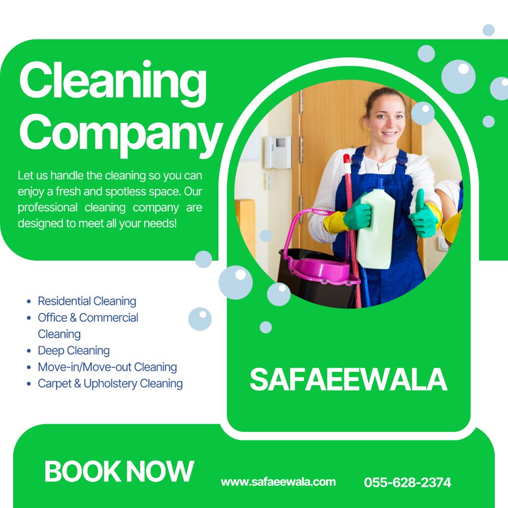 The Safaeewala Cleaning Company in Dubai makes cleaning easy. Expect a simple booking process, fair prices, and professional service that respects every home. We are committed to quality, from our tools and products to thorough checks after every job.
We specialize in deep cleaning services in Dubai. We clean everything, including cabinets, appliances, and all the high-touch areas. Your fabrics receive exceptional care. The carpet cleaning process lifts dirt and odors while helping the fibers look new.
Sofa cleaning in Dubai works gently to treat stains and dries quickly, allowing families to relax sooner.
Your health and safety come first. We do sanitization and disinfection for all key areas—kitchens, bathrooms, and offices—to protect your health. We also offer technical services for minor fixes and routine maintenance to keep everything running smoothly.
People choose Safaeewala for clear quotes, flexible scheduling, and a friendly support team. Send a message for quick advice and a custom plan that fits your home or office.
