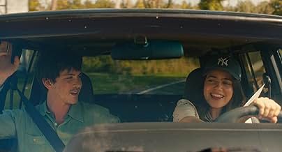 Logan Lerman and Molly Gordon in a still of “Oh, Hi!” 