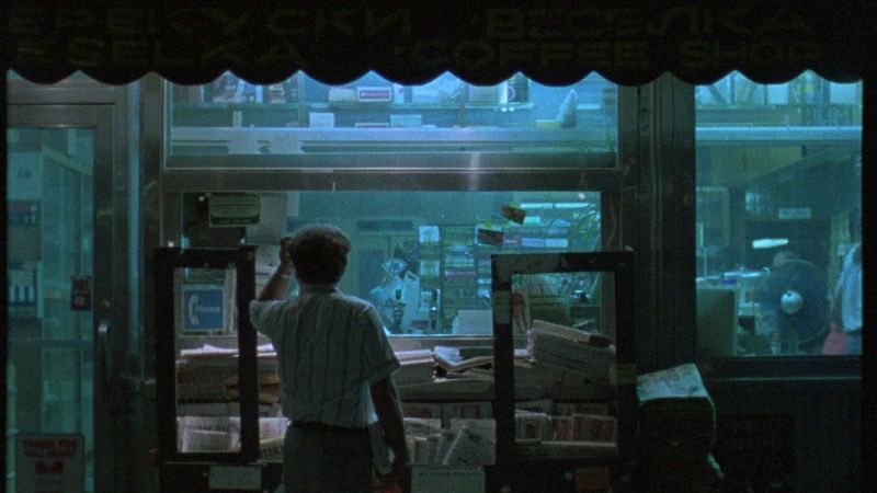 A still from the film “News from Home” 