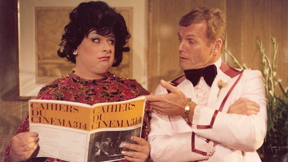 Divine and Tab Hunter in a still from the film “Polyester” 