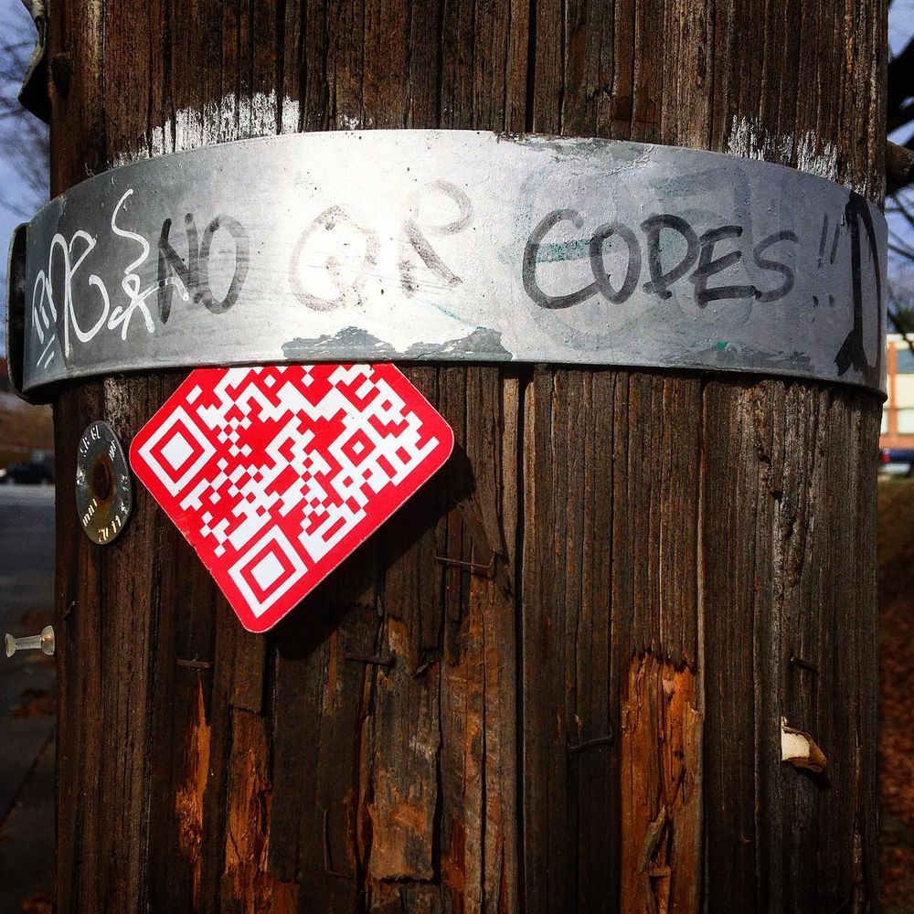 Cute.

#baltimore #hampden #hampdenbaltimore #rolandavenue #qrcode #noqrcodes #yourenotthebossofme
P...
