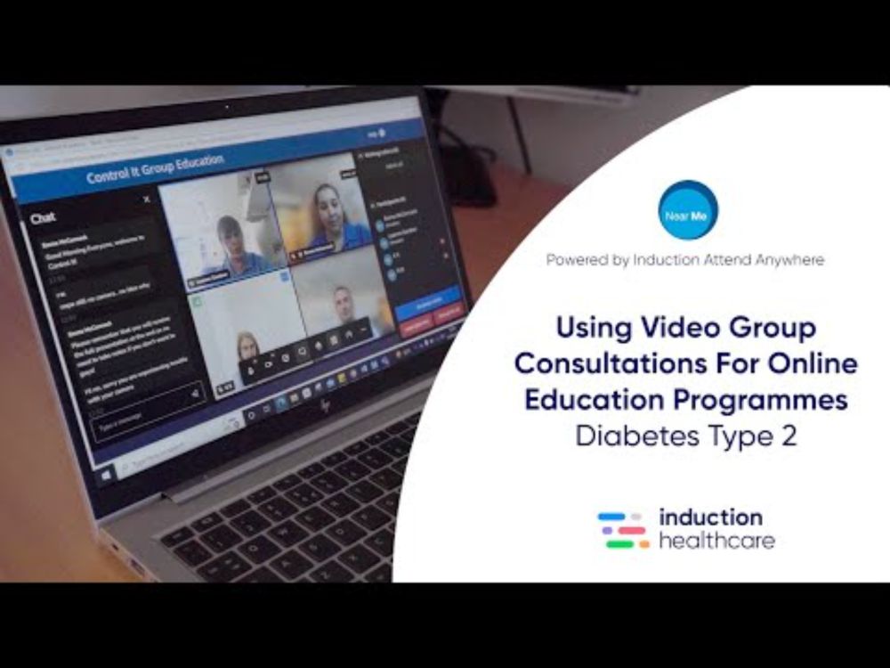 Using Video Group Consultations for Online Education Programmes - Diabetes Type 2