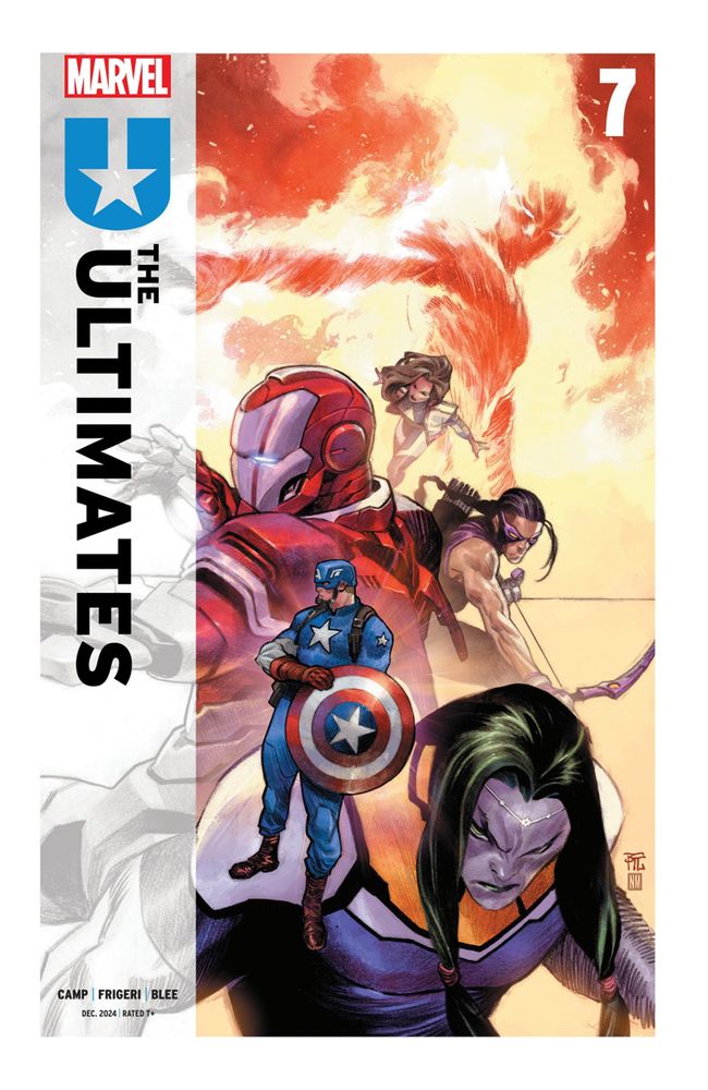 The cover for Ultimates 7 by Camp, Figeri, and Blee
