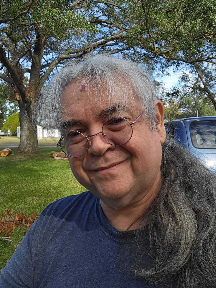 Just me, out back close to where I'm going to plant my garden.