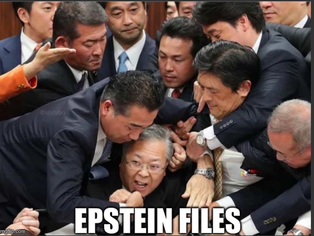The “would” guy but even he wants the Epstein files