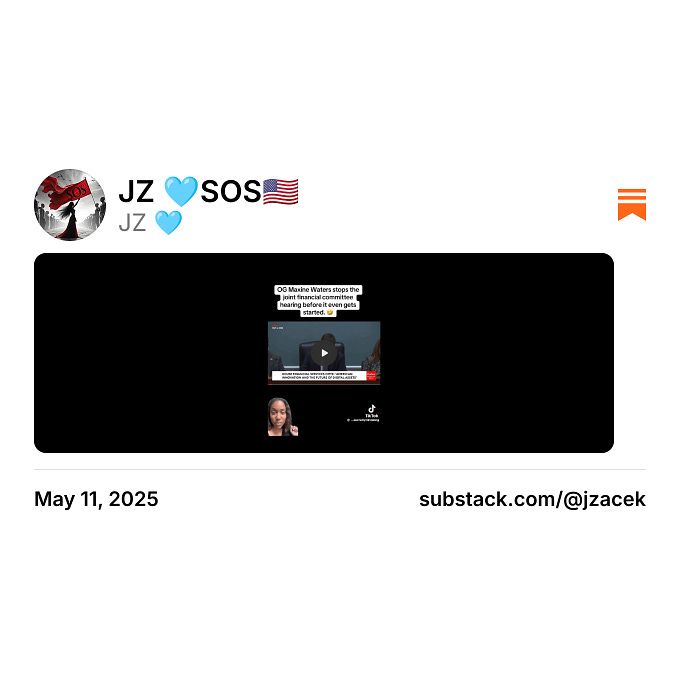 JZ 🩵SOS🇺🇸 on Substack