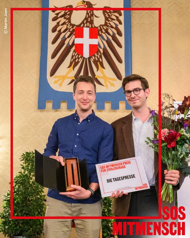 Das war der SOS Mitmensch Preis für Zivilcourage 2025 – ein Abend voller Inspiration und ein starkes Signal für Mut, Engagement & Solidarität! Wir gratulieren den diesjährigen Preisträger:innen Ilkay Idiskut und @dietagespresse.com sehr herzlich! https://www.sosmitmensch.at/sos-mitmensch-preisverleihung-2025-nachlese