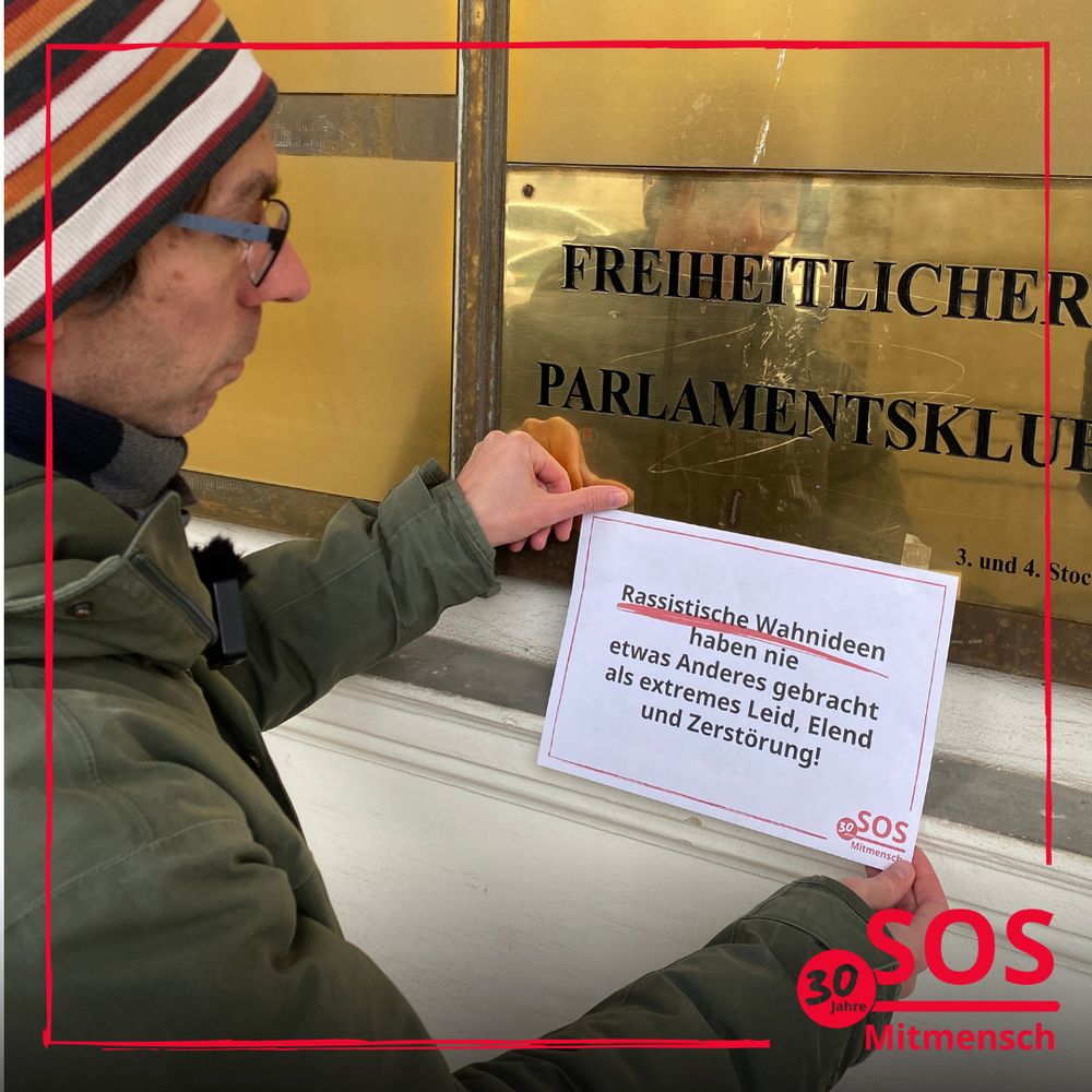 Denkzettel für die FPÖ: Rassistische Wahnideen haben nie etwas Anderes gebracht als extremes Leid, Elend und Zerstörung!