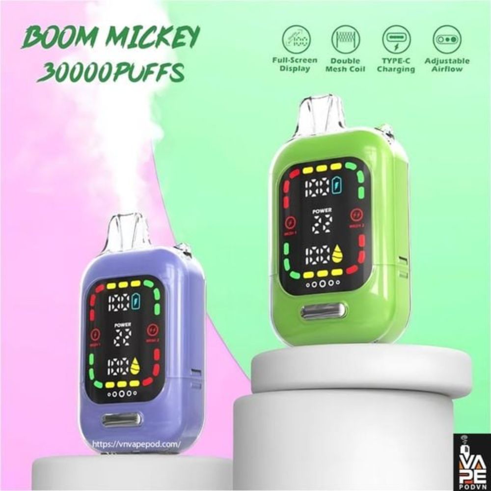 IJOY Lio Boom Mickey 30000 Puffs - Pod 1 Lần Chính Hãng