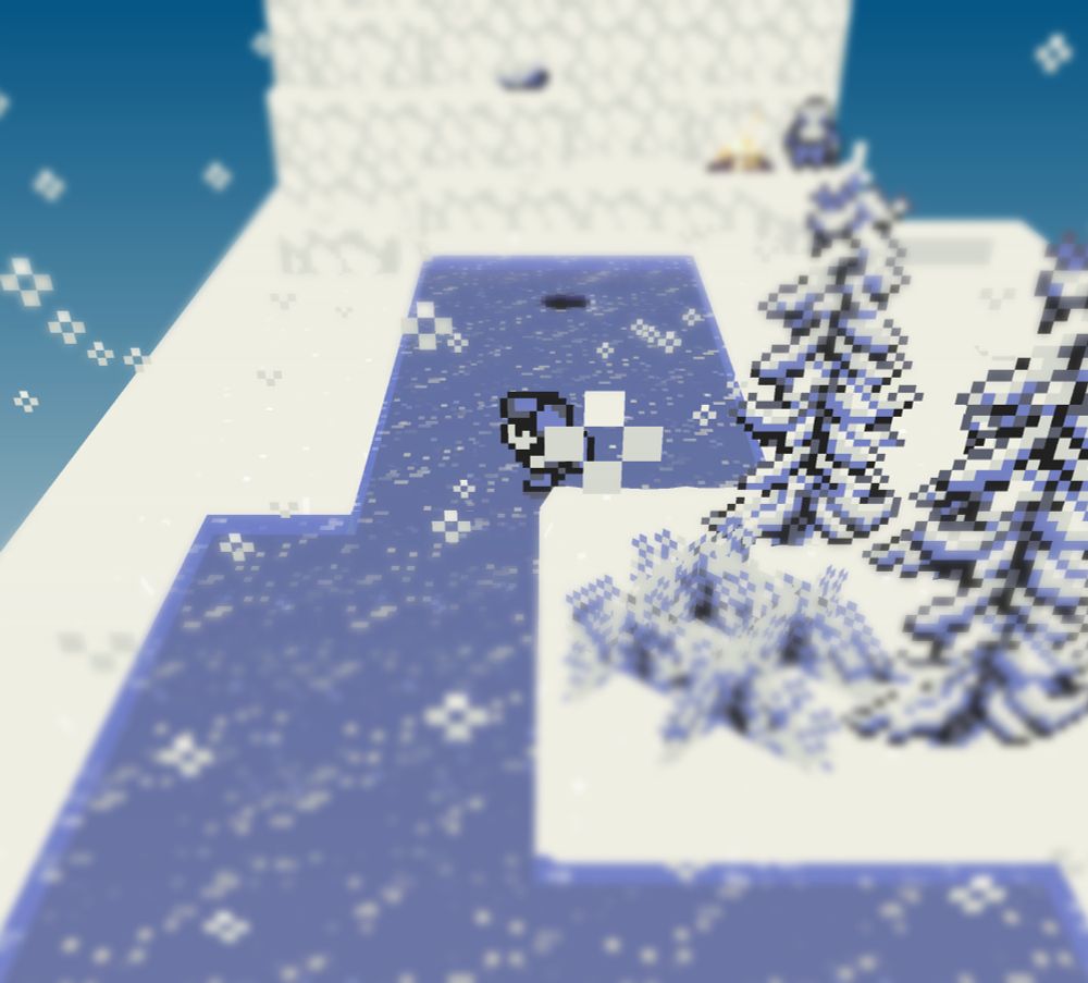 Snowing in WHite Hook River, a PC video game launching on Steam