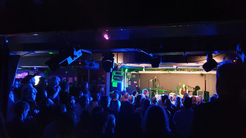 Maud The Moth performing live at Room 2, Glasgow.