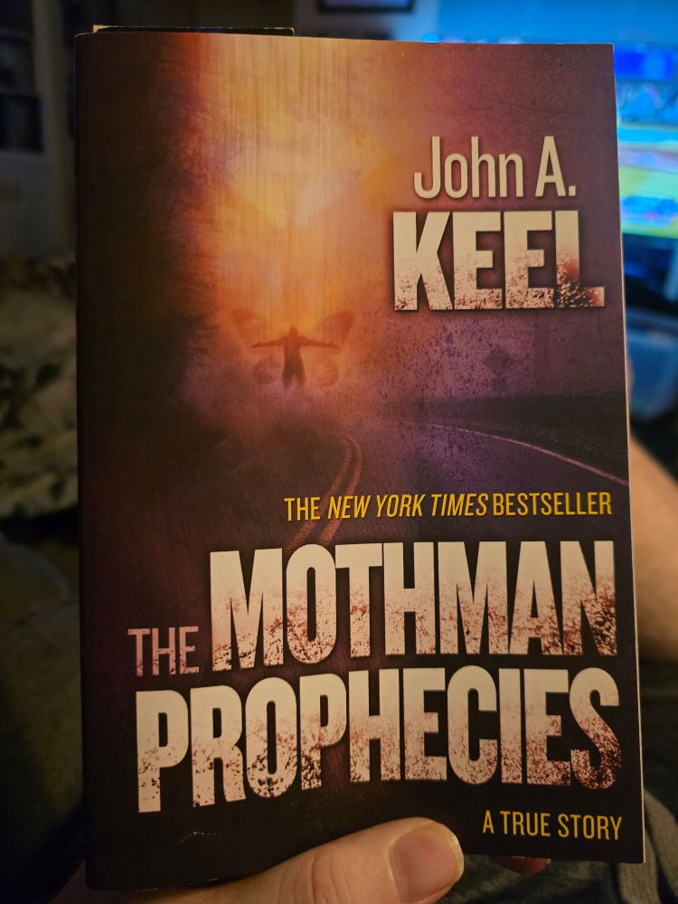 The cover of The Mothman Prophecies by John A. Keel
