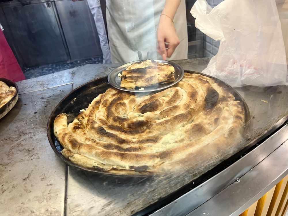 Burek in Sarajevo Bosnia