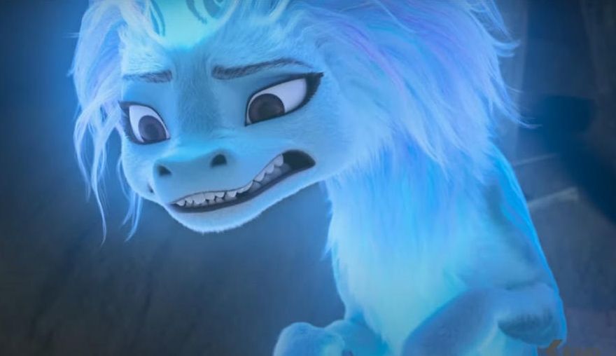 sisu, the dragon from raya and the last dragon (voiced by awkwafina who caught flak for using fake AAVE in "crazy rich asians")