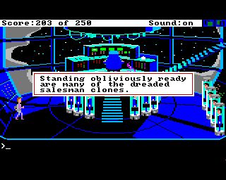 Screenshot from Space Quest II: Vohaul’s Revenge