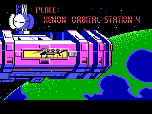 Screenshot from Space Quest II: Vohaul’s Revenge