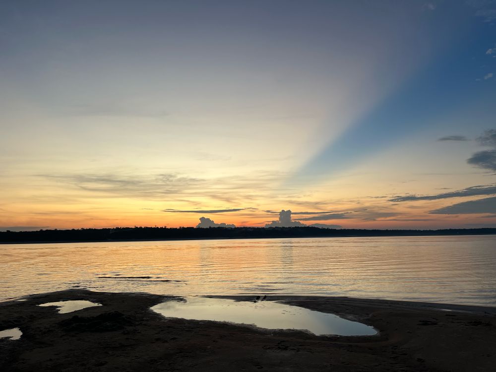 sunset at Rio Negro, Anavilhanas