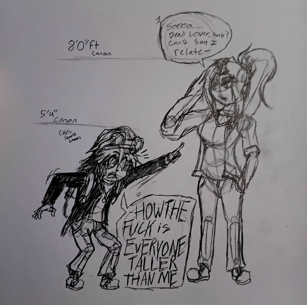 Stal has a crisis
(He's short)