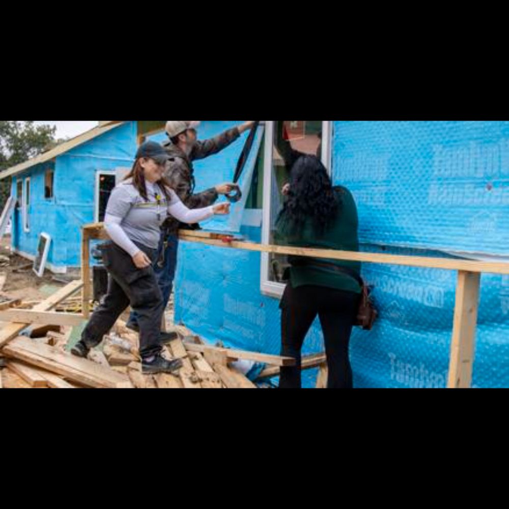 Seniors build homes for senior citizens