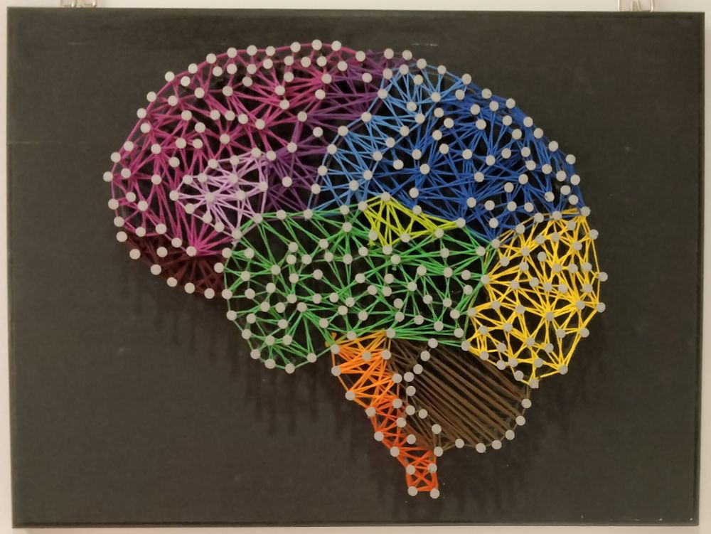 String art of the brain