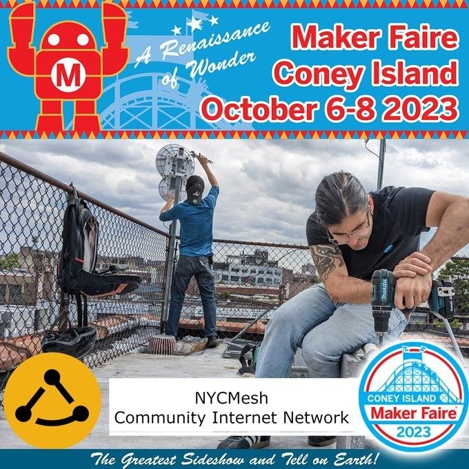 Maker Faire, Coney Island. October 6-8