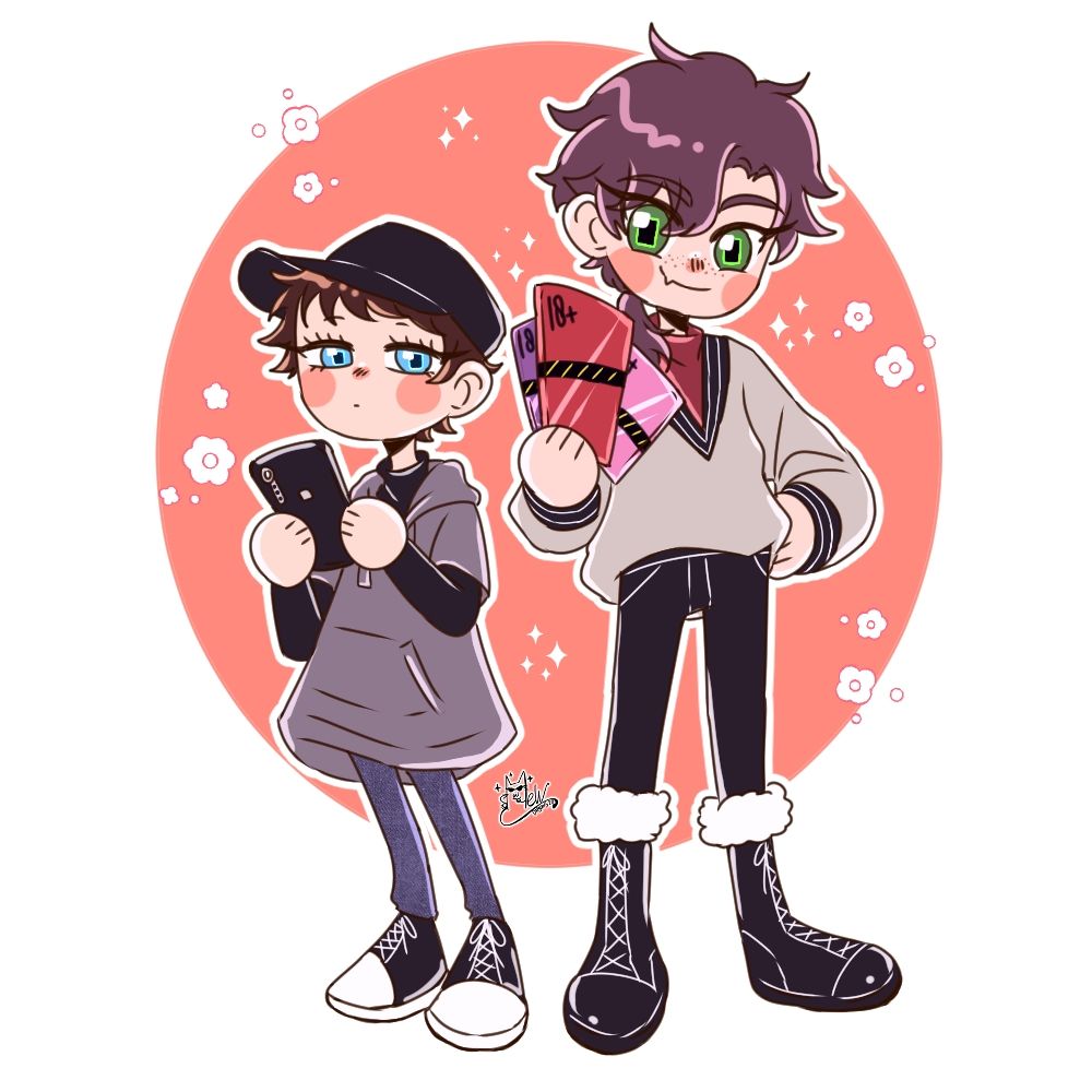 Gael x Newt 

I love them so much i wanna make them kiss each other----