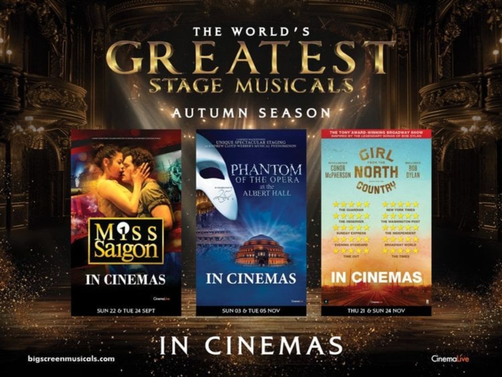 The World’s Greatest Stage Musicals this Autumn | Screen One