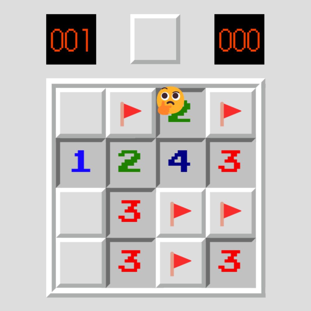 Minesweeper spoiled by AI