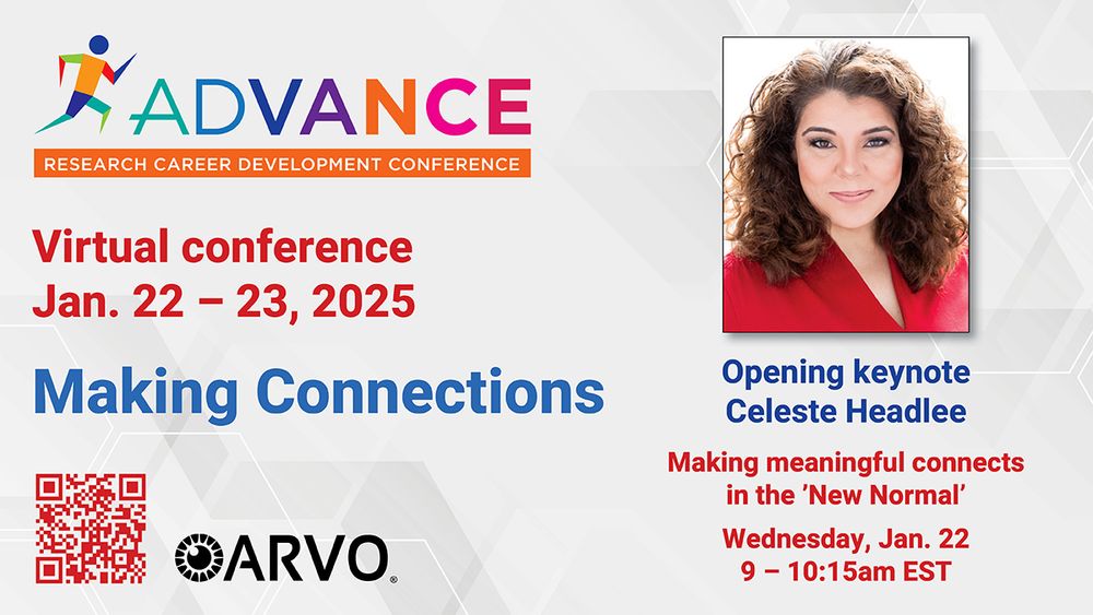 Celeste Headlee, opening keynote for 2025 ARVO Advance Conference