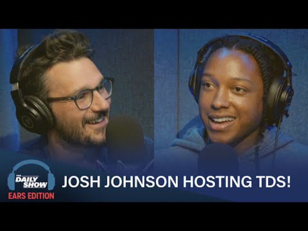 Josh Johnson Previews His Week Hosting TDS, Talks Diddy & Epstein | The Daily Show