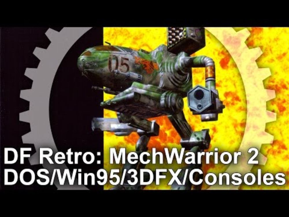 DF Retro: MechWarrior 2: 31st Century Combat - DOS/Win95/3DFX/PS1/Saturn