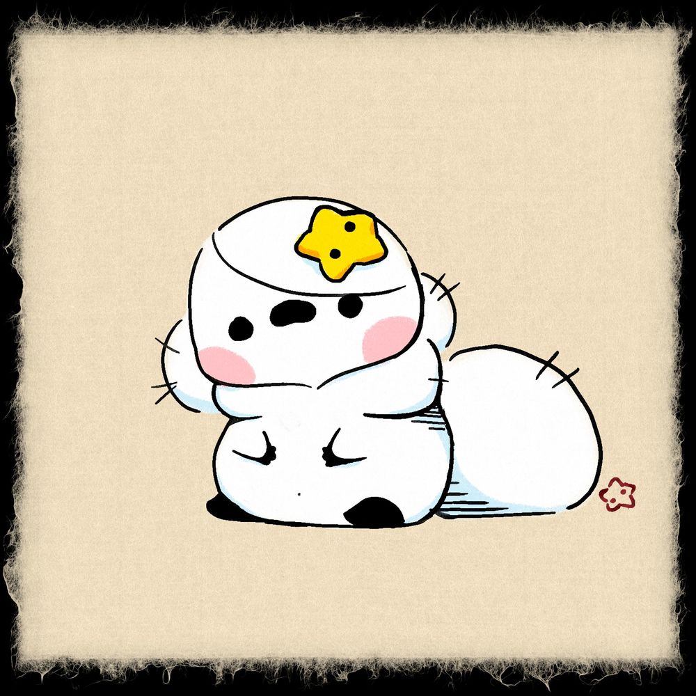 chubby little doodle of my spider character.