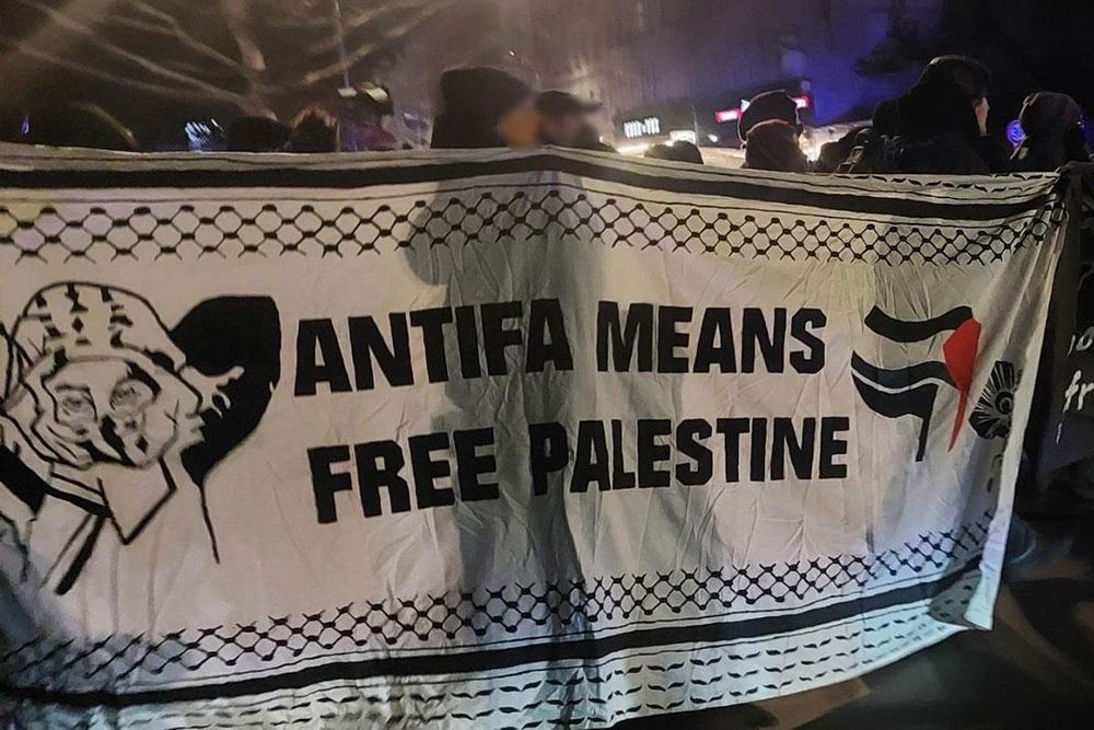 Antifa means Free Palestine