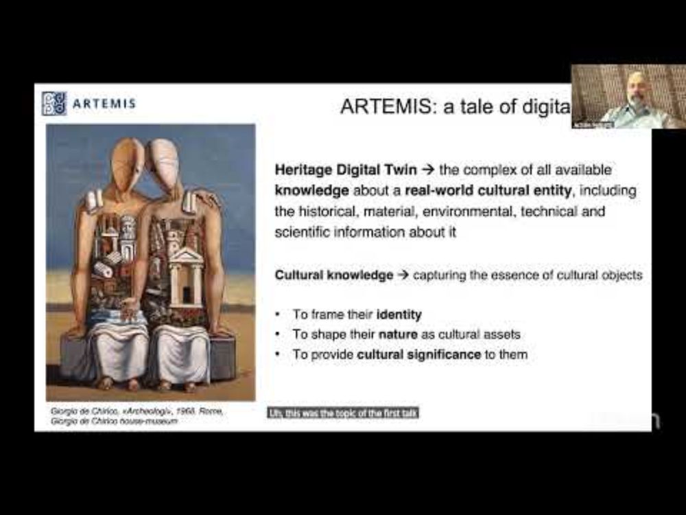 ARTEMIS TALKS N°2: When Heritage Thinks – AI, Ontologies & Reactive Digital Twin