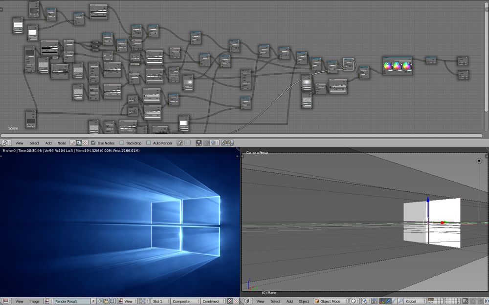 A reconstruction of the Windows 10 