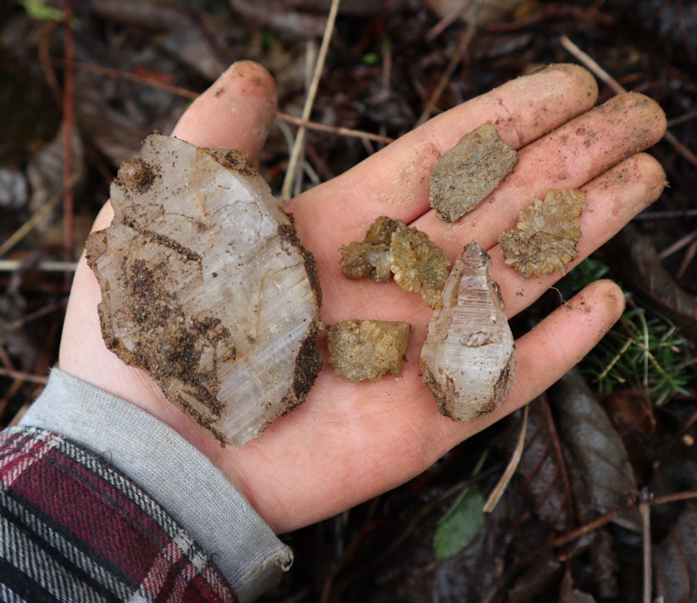 Canadian Tessin Habit Clear Quartz Crystals