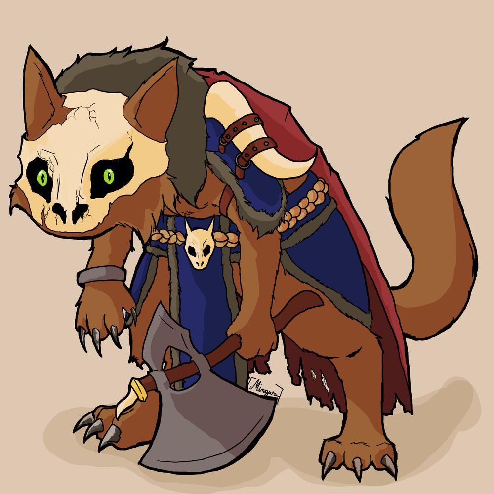 Just a barbarian cat