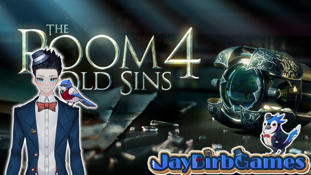 Stream thumbnail for the VTuber JayBirbGames playing the game The Room 4 - Old Sins