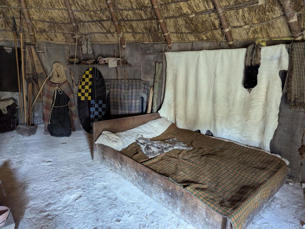 Inside an Iron Age roundhouse 