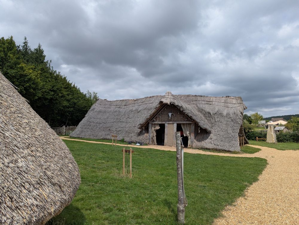 Neolithic farmhouse recreation 