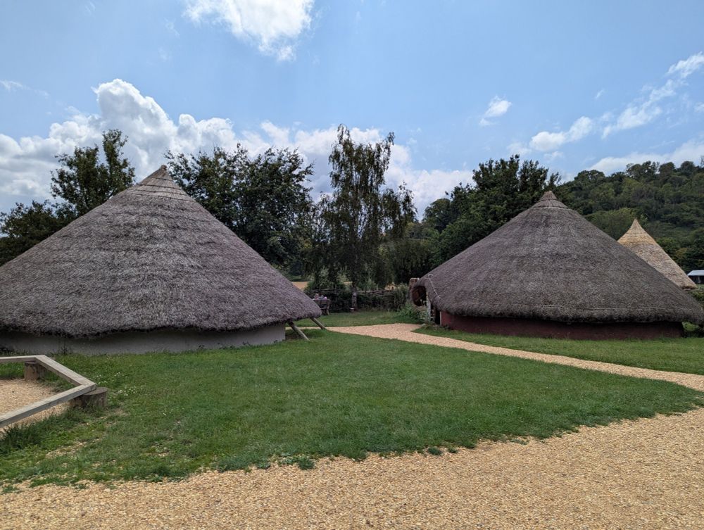 More Iron Age roundhouse