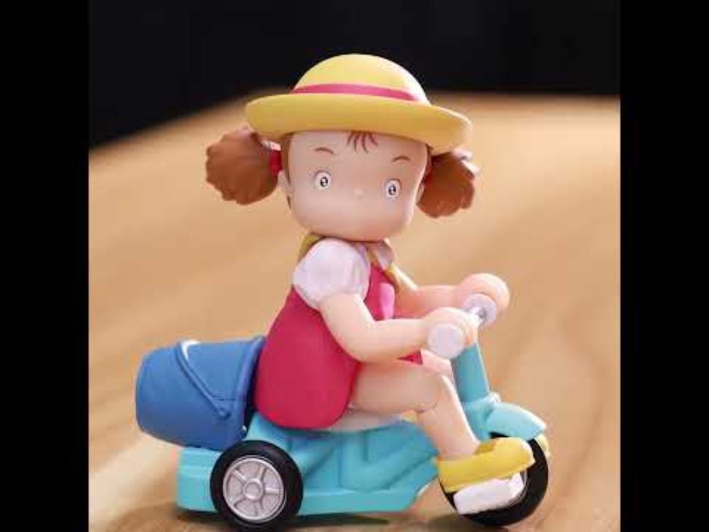 My Neighbor Totoro- Mei Version of AKIRA’s Iconic Motorcycle Scene | Stop Motion