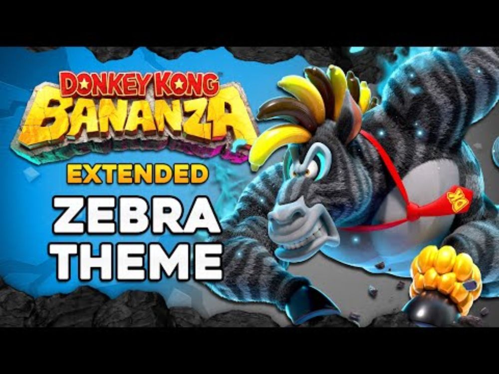 Donkey Kong Bananza OST - Zebra Bananza Theme Song [Extended Soundtrack]
