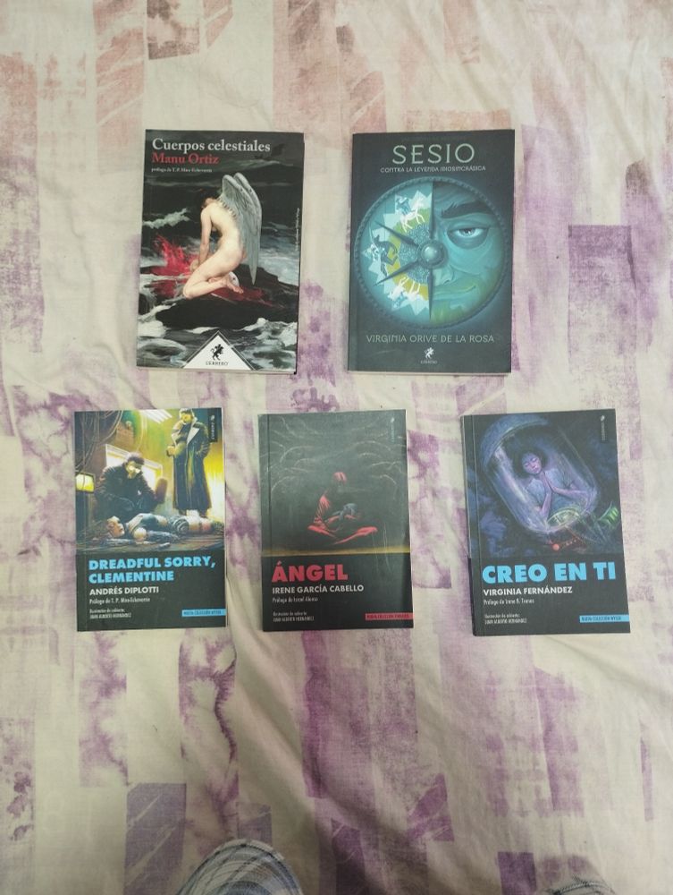 Cuerpos celestiales (Manu Ortiz), Sesio contra la leyenda idiosincrática (Virginia Orive de la Rosa), Dreadful Sorry, Clementine (Andrés Diplotti), Ángel (Irene García Cabello) y Creo en ti (Virginia Fernández).