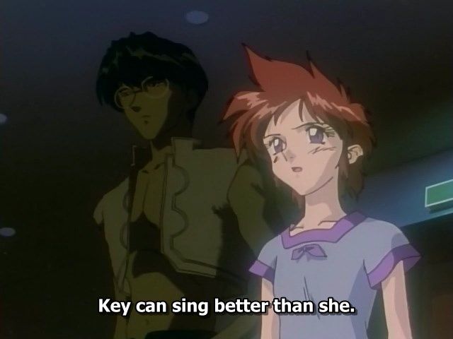 Screenshots from Key the Metal Idol

Key: Key can sing better than she.